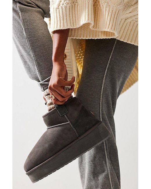 Free People Emu Foy Flatform Micro Boots | Lyst