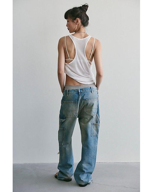 Free People Multicolor Emily Carpenter Jeans
