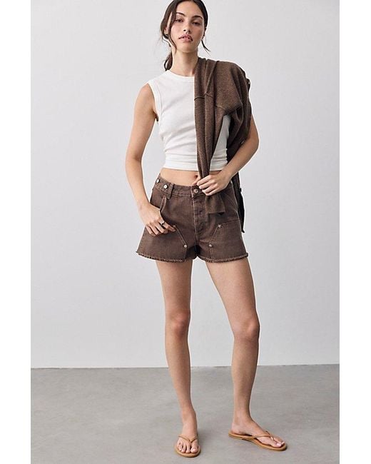 Free People Brown Ottilie Cashmere Cardi