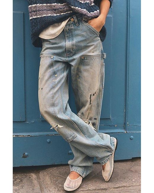 Free People Multicolor Emily Carpenter Jeans
