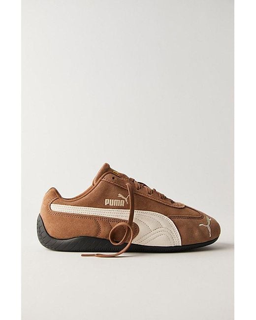 PUMA Brown Speedcat Sneakers