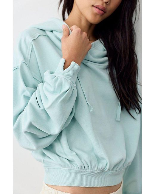 Free People Blue Wesley Hoodie