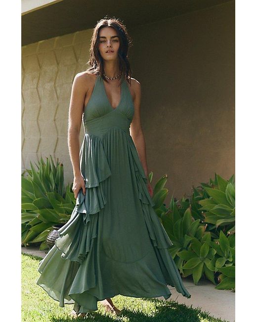 ☆Free People フリーピープル プリントマキシドレス☆ Maxi dress Free People(フリーピープル) ワンピース(レディース
