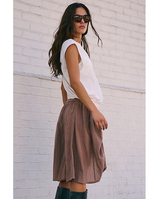 free-est Multicolor Hustle And Bustle Skirt By