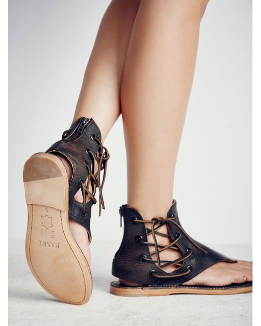 free people black sandals