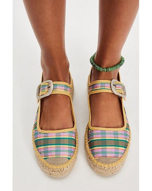 Free People Multicolor Surfside 2.0 Mary Jane Espadrilles