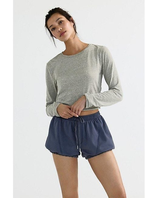 Free People Natural Nova Long-Sleeve Tee