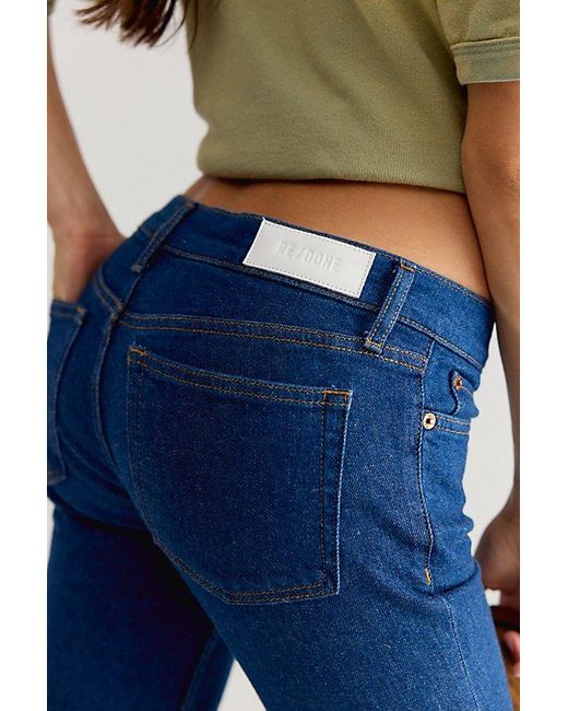 Re/done Blue The Lean Jeans