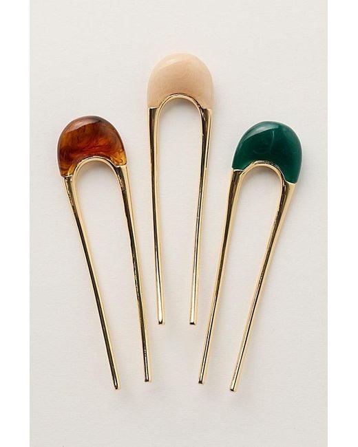 Free People Natural Suki Plated Hair Pin