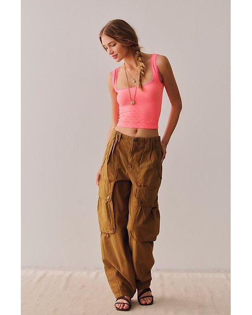 Intimately By Free People Pink Sweet Point Seamless Cami By