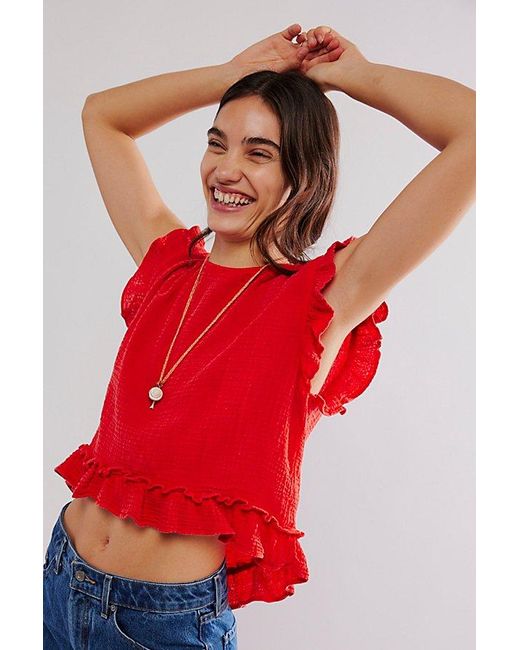 Free People Red Fall