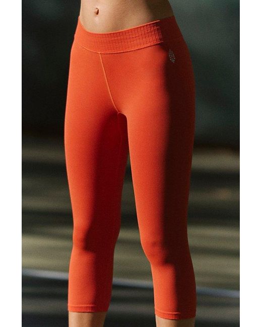 Fp Movement Black Good Karma Micro 3/4 Length Leggings
