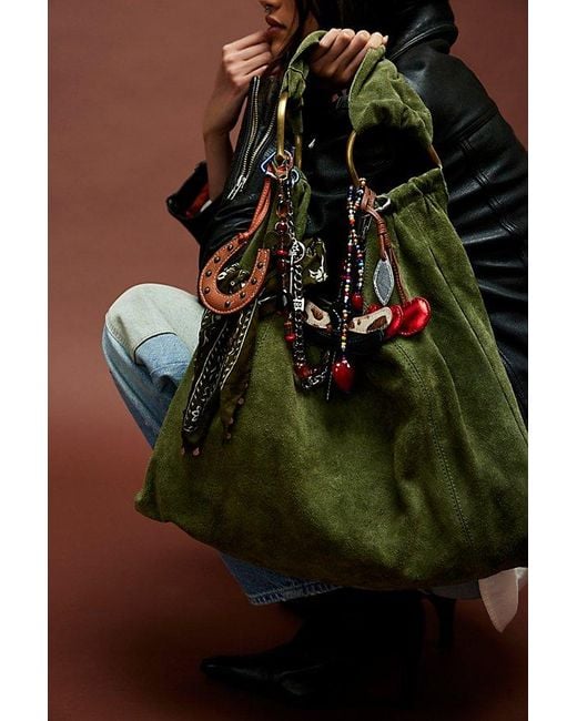 Free People◆Bobbi Slouch Suede Tote スエード チャーム Bobbi Slouch Suede Tote | Free People