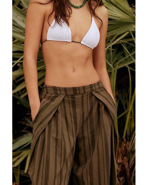 free-est Green Fallon Pant Set By