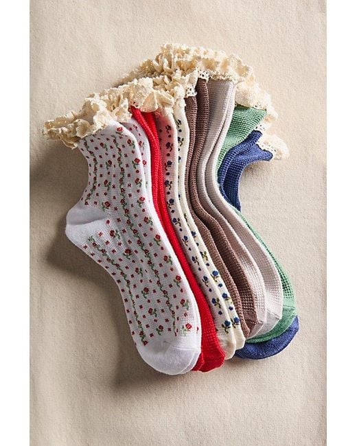 Free People Multicolor The Ultimate Sock Pack