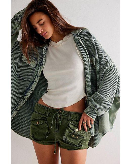 Free People Gray Fp One Scout Jacket