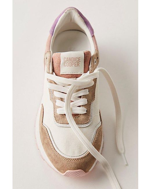Candice Cooper Natural Plume 2 Sneakers By