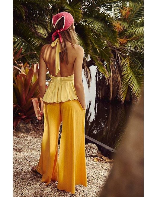 free-est Metallic Robin Pants By