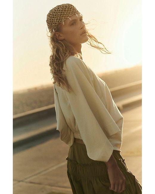 free-est White Lennox Top By