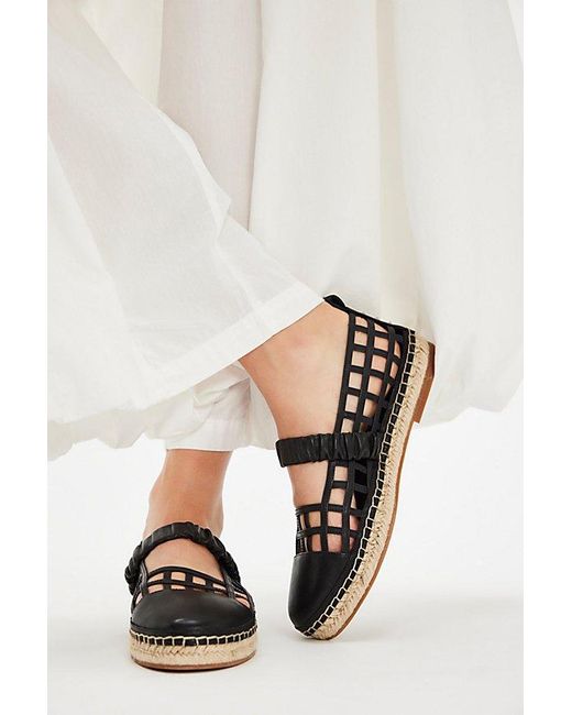 Ash Black Checked Out Espadrilles