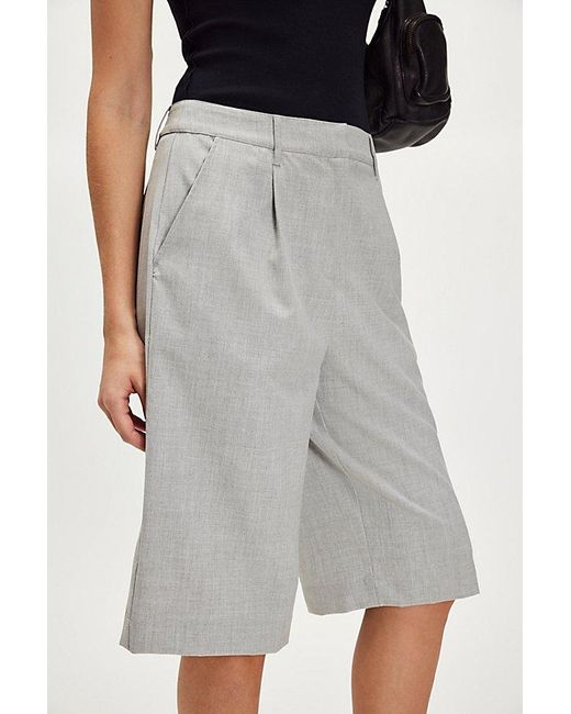 Free People Multicolor Clean Knee Length Trouser Shorts