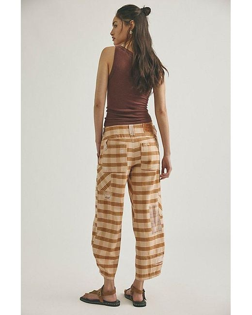Free People Brown Warwick Craft Pants