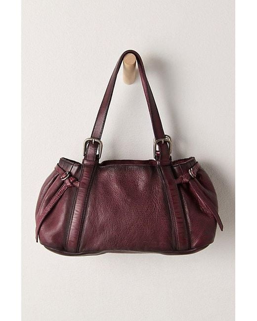 Free People Purple Copenhagen Shoulder Bag