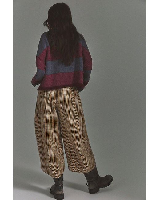 Free People Gray Misty Haze Crop Pull-On Pants
