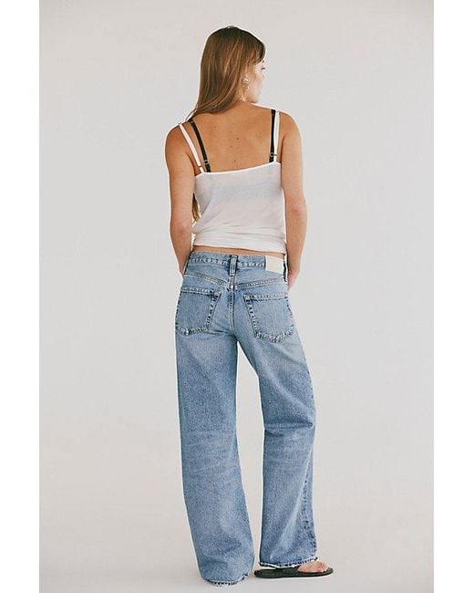 Citizens of Humanity Blue Lindz Low-Rise Jeans