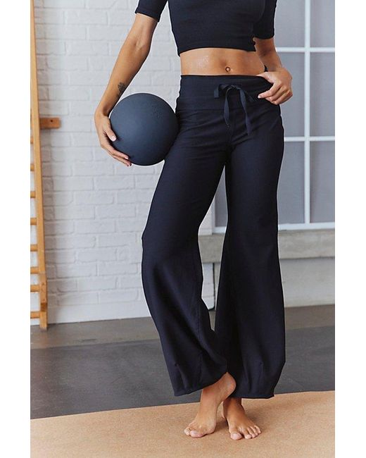 Fp Movement Gray Quick Step Ribbed Bubble Pant