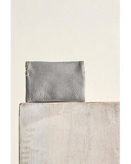 Free People Gray Mini Cove Wallet