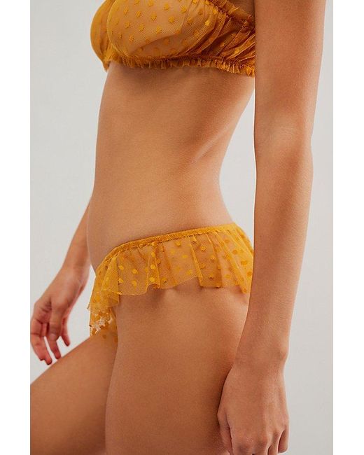 Only Hearts Orange Coucou Lola Butterfly Brief Undies