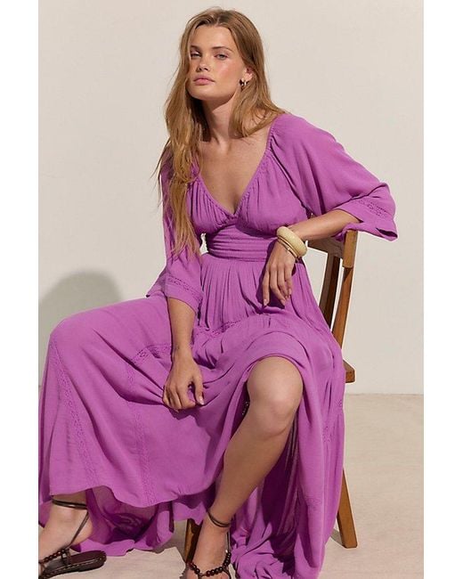 free-est Purple Dixie Maxi Dress By