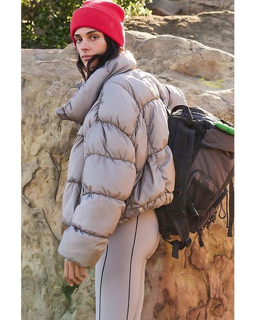 Fp Movement Multicolor In A Bubble Puffer Jacket