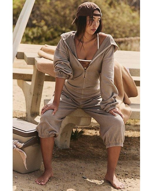 Fp Movement Brown Wind Down One-Piece