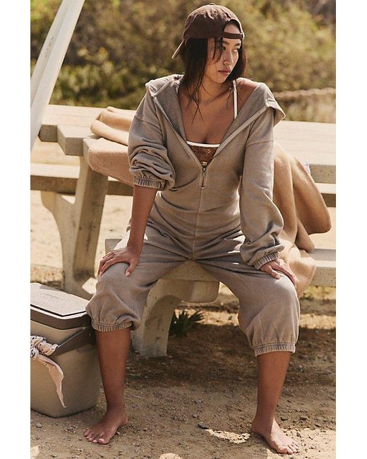 Fp Movement Brown Wind Down One-Piece