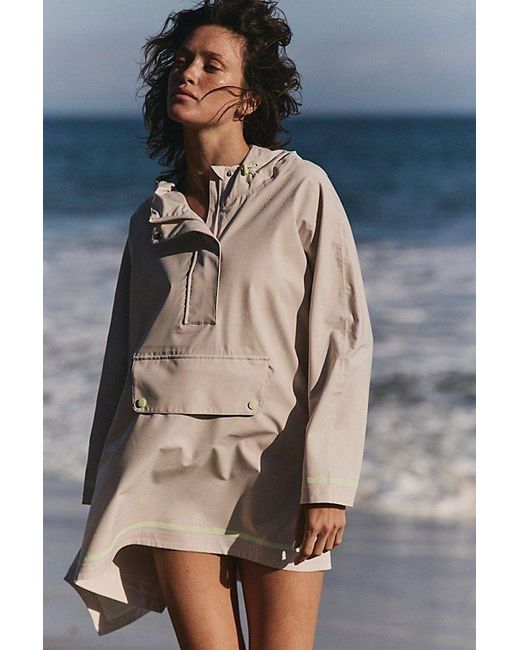 Fp Movement Purple Packable Rain Poncho