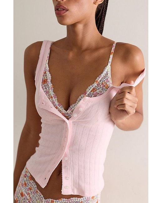 Intimately By Free People Brown This Or That Printed Plunge Underwire Bra By