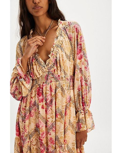 Free People Lena Midi Dress Lyst