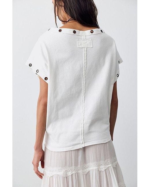 Free People Blue Billie Tee