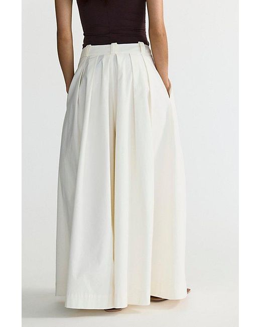 Free People Natural Lasting Impression Wide-Leg Trousers