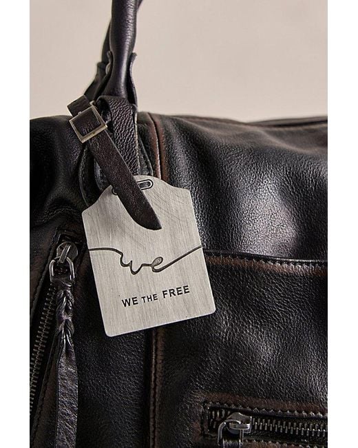 Free People Black Emerson Tote Bag