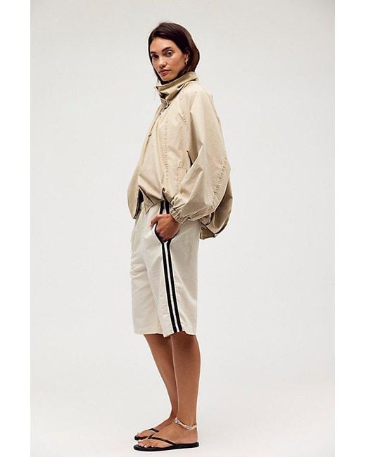 Citizens of Humanity Natural Anais Pull-On Track Shorts