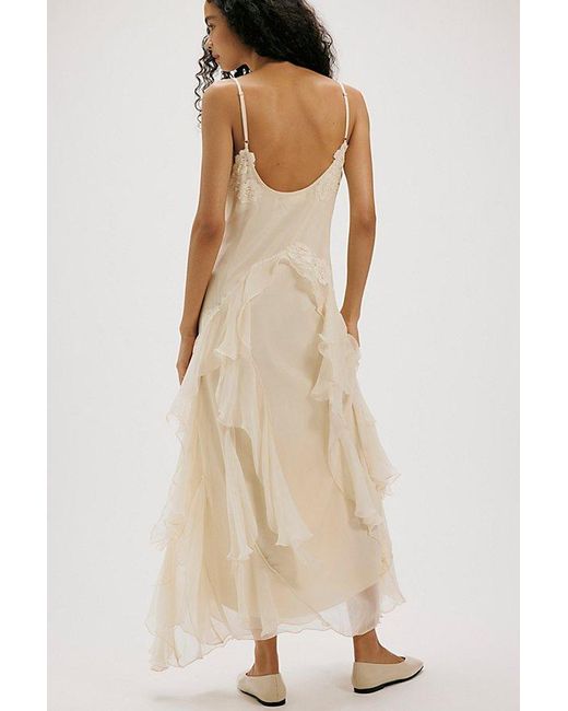 Nigel Preston Women's Natural Floating Angel Chiffon Maxi Dress -  www.ice4pros.com.br