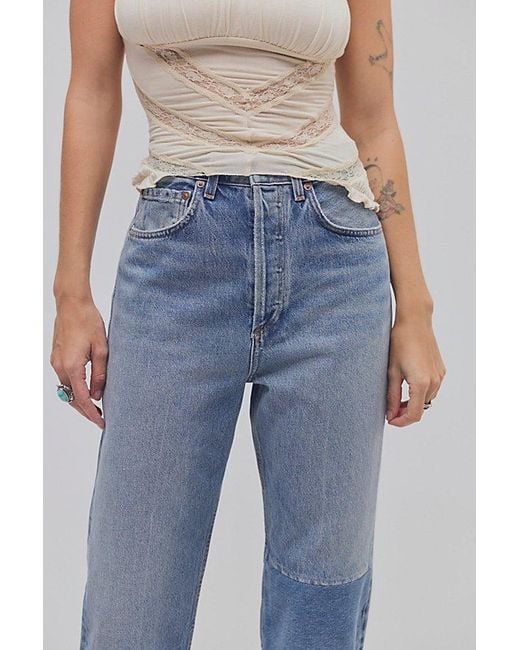 Agolde Blue 90S Long Jeans