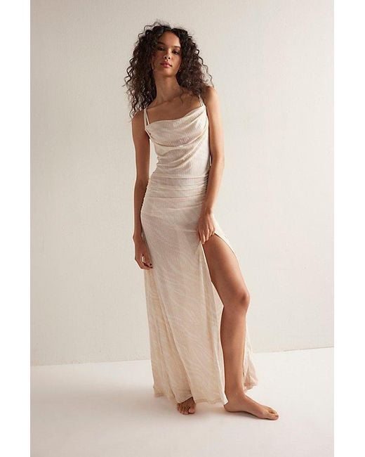 Free People Natural Concrete Jungle Maxi Slip