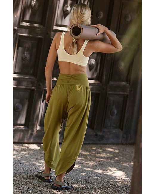 Fp Movement Green Retreat Yoga Pants