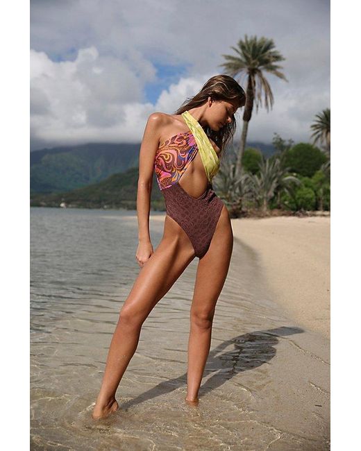 free-est Black Miley One-Piece Swimsuit