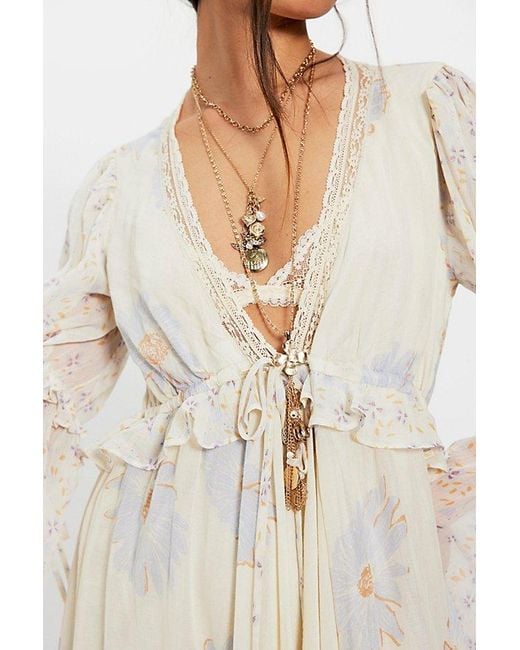 Free People Natural Calypso Maxi Dress