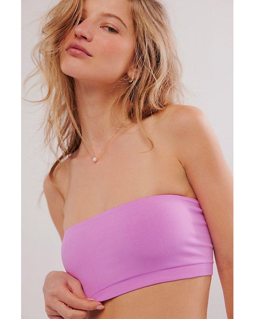 Intimately By Free People Purple Clean Lines Bandeau